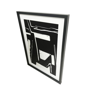 GoodHome Picture Frame Islande 50 x 70 cm, black