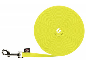 Trixie Tracking Leash Easy Life Size M-L 10m/13mm, reflective, neon yellow