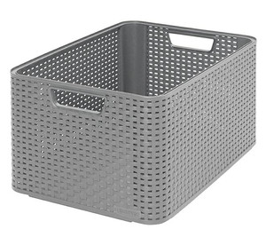 Curver Storage Basket L 30l, light grey