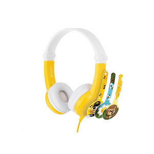 BuddyPhones Headphones Connect, yellow