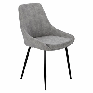 Upholstered Chair Floyd, corduroy, grey