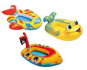 Intex Inflatable Pool Boat 102x66cm, 1pc, random colours