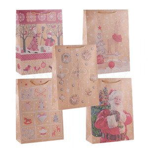 Decorative Christmas Gift Bag, Eco-Friendly, 29x40 cm, set