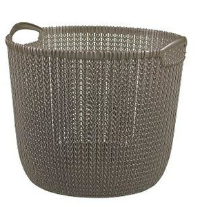 Curver Storage Basket L 30l, brown-grey