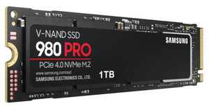Samsung SSD 1TB 980PRO Gen4.0x4 NVMe M.2 MZ-V8P1T0BW