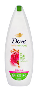 Dove Care By Nature Shower Gel Glowing - Lotus Flower Extract & Rice Water 400ml
