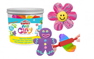Play-Doh Air Clay Set Bucket 4+