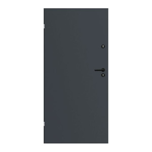 Universal Door Uran 90 with 2 locks, left, anthracite