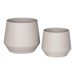 Set of 2 Plant Pots, cashmere