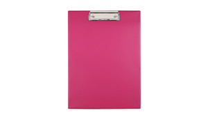 Clipboard A4, PVC, pink