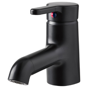 SALJEN Wash-basin mixer tap, black