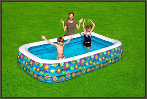 Bestway Inflatable Children's Pool 305x183x56cm