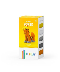 Hey Clay Air-Dry Clay DIY Animals Horse 3+
