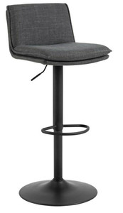 Bar Stool Flynn, dark grey