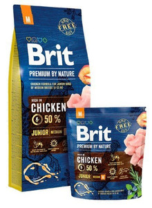 Brit Dog Food Premium By Nature Junior M Medium 15kg