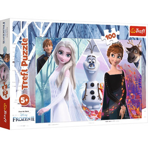 Trefl Children's Puzzle Frozen II Enchanted World 100pcs 5+