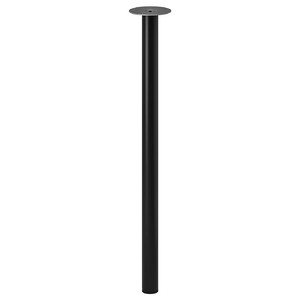 LAGKAPTEN / ALEX Desk, white/black-brown, 200x60 cm