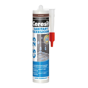 Ceresit Sanitary Flexsilicone CS 25 280ml dark brown