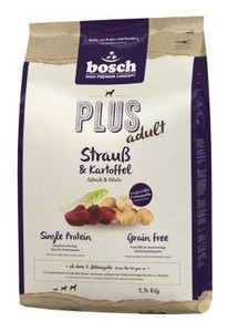 Bosch Dog Food Plus Adult Ostrich & Potato 1kg