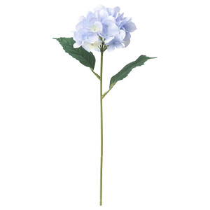 SMYCKA Artificial flower, in/outdoor/Hydrangea blue, 45 cm