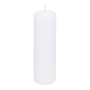 Candle 70 x 250 mm, white