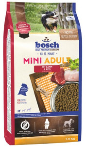 Bosch Dog Food Mini Adult Lamb & Rice 1kg