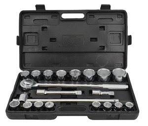 AW 3/4" Hex Socket Set with Ratchet 19-50mm