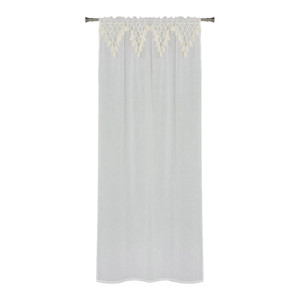 Splendid Curtain Boho 140x300 cm, white