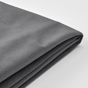 EKTORP Cover for 3-seat sofa, Hakebo dark grey