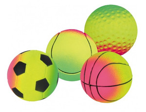 Trixie Dog Toy Neon Ball 7cm, 1pc, assorted colours