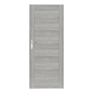 Internal Door Trame 80, right, grey oak