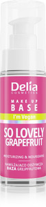 Delia Cosmetics Vegan Moisturising-Nourishing Make Up Base So Lovely Grapefruit  30ml