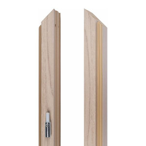 Adjustable Door Frame Jamb 140-180 mm, left, elegant oak