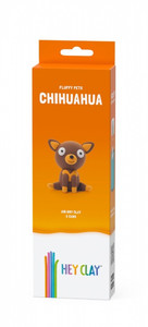Hey Clay Air-Dry Clay Chihuahua 3+