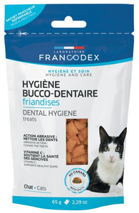 Francodex Dental Hygiene Treats for Cats 65g
