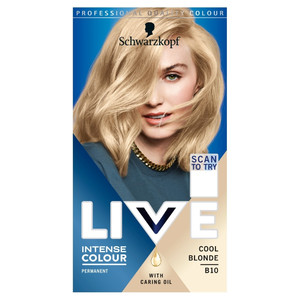 Schwarzkopf Live Intense Colour Permanent Hair Colour B10 - Cool Blonde