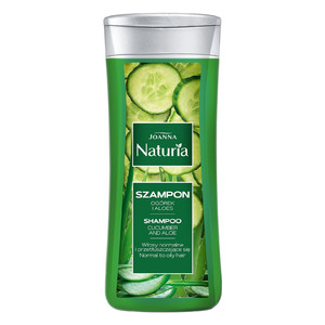 Joanna Naturia Shampoo for Normal & Greasy Hair Cucumber & Aloe Vera 200ml