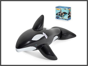 Bestway Inflatable Pool Ride-on Orca 202x101cm