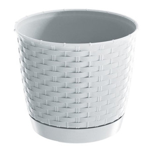 Plant Pot Ratolla Round 16.5 cm, white