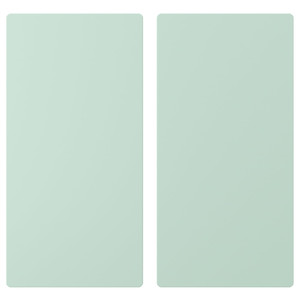 SMÅSTAD Door, light green, 30x60 cm