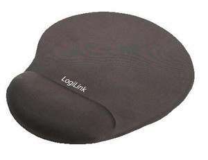 LogiLink Gel Mouse Pad, black