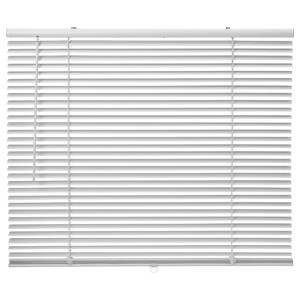VECKLARFLY Venetian blind, white, 140x155 cm