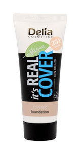 Delia It's Real Cover Revitalising-Moisturising Foundation 201 Vanille 30ml