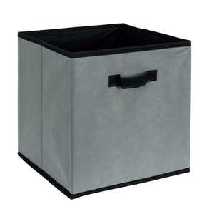 Storage Box Stori, grey/black