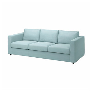 VIMLE 3-seat sofa, Saxemara light blue