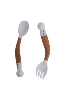 Bo Jungle B-Cutlery Flexible 1 set, terracotta