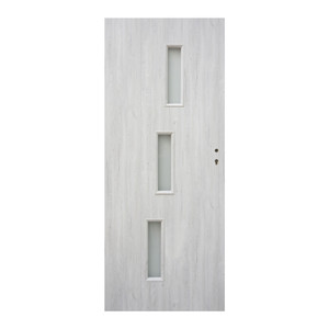 Internal Door Roma 90, left, silver oak