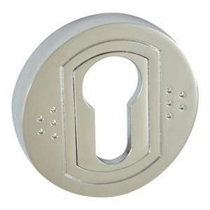 Door Escutcheon Ambition Argo, chrome