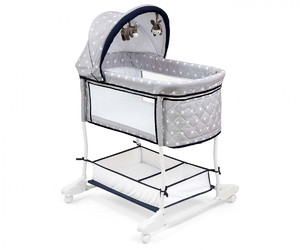 Milly Mally Cradle Baby Cot 2in1 Dream Star 6m+
