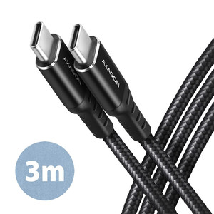 AXAGON USB Cable BUCM-CM30AB cable USB-C USB-C 3.0m